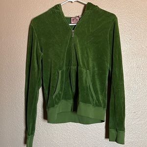 Green Terry cloth Juicy Couture Jacket